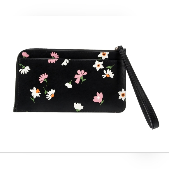 Kate Spade Floral New York Saffiano Leather Clutch (NWT) - Picture 6 of 9